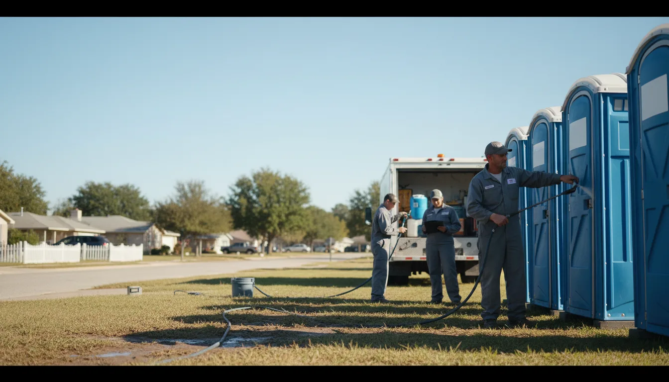 Long-Term Portable Toilet Rental in Prescott, KS near me